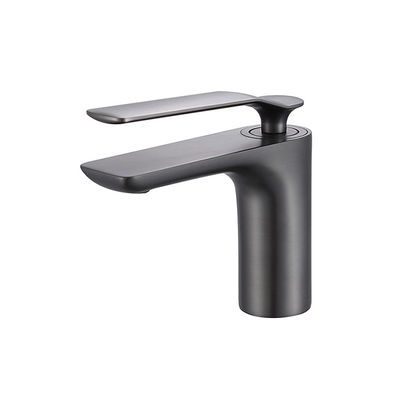 Metalowy mosiądz Single Mixer Basin Tap Bathroom Gun zimna i gorąca woda OEM