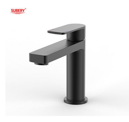 Metalowy mosiądz Single Mixer Basin Tap Bathroom Gun zimna i gorąca woda OEM