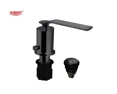 Łazienka Jednorazowa dźwignia Bidet Ducha Mixer Zynkowy uchwyt Matt Czarny kran