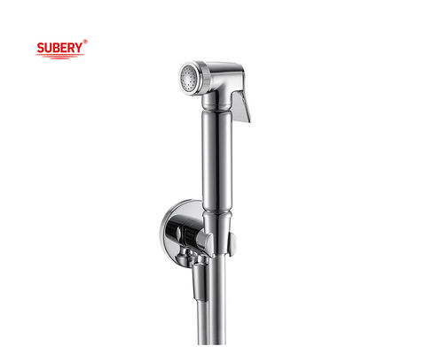 OEM WC łazienki Bidet Shattaf Spray Set mosiężny węzeł PVC 1,50m