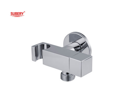 Brass Shattaf Holder Valve Handle Bidet Sprayer Duszer Holder Toaleta łazienkowa Chrome Square OEM