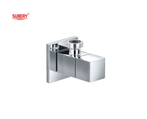 Chrom trójkąta zawór G1/2&quot; Węzeł OEM na ścianie