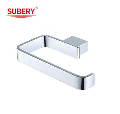 Mięczak z miedzi Tissue Roll Holder Toilet Paper Holder Chromowy powierzchnia nowoczesna