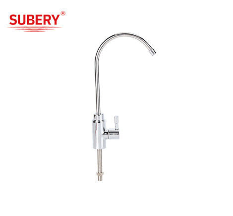 ODM Single Lever High Basin Mixer Faucet Bath Chrome Brass Long Handle Gorący i zimny kran